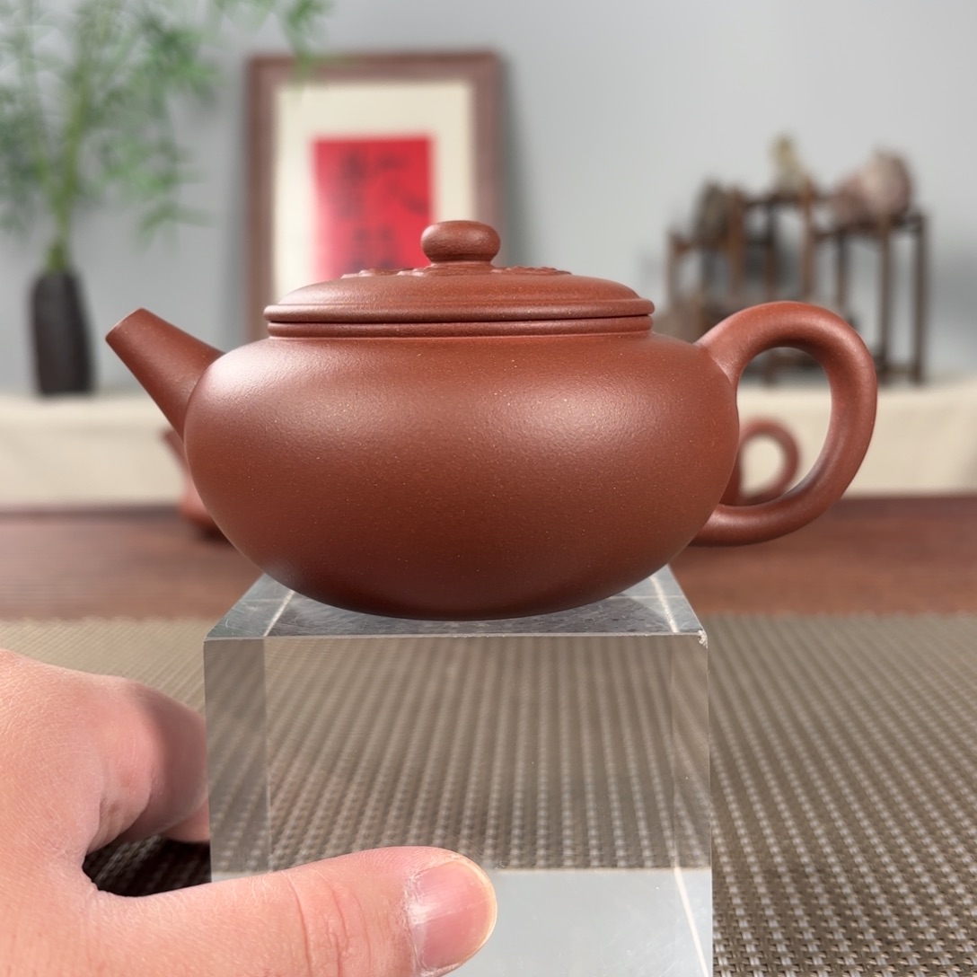 紫砂茶壶黄龙山原矿紫砂壶