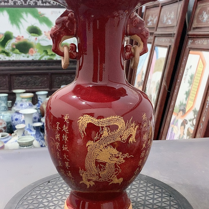 摆件陶博古架陶瓷摆件