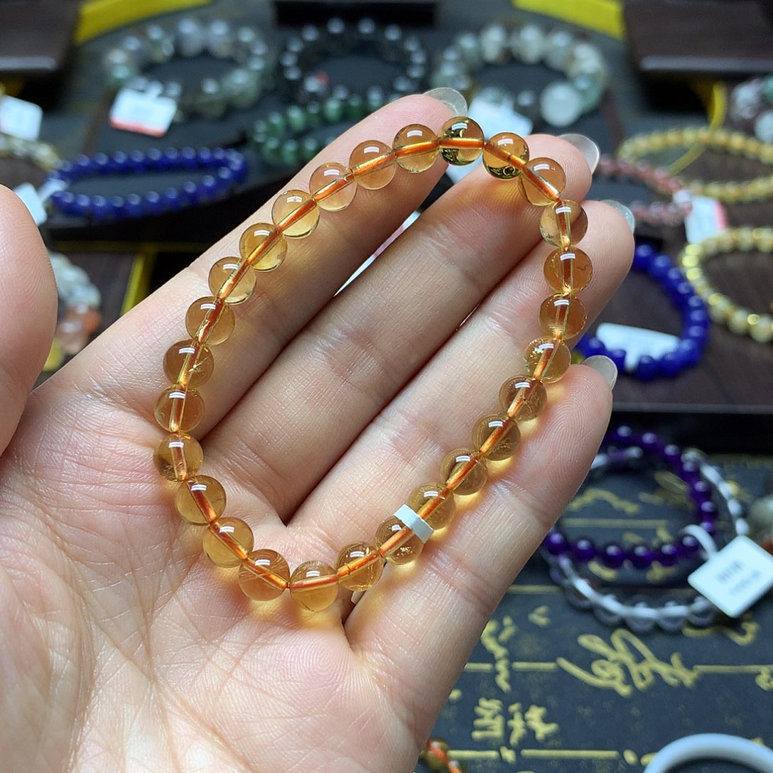 未镶嵌水晶手链手链