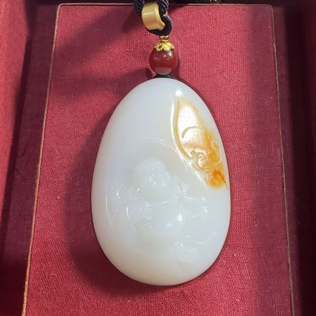 和田玉挂件未镶嵌