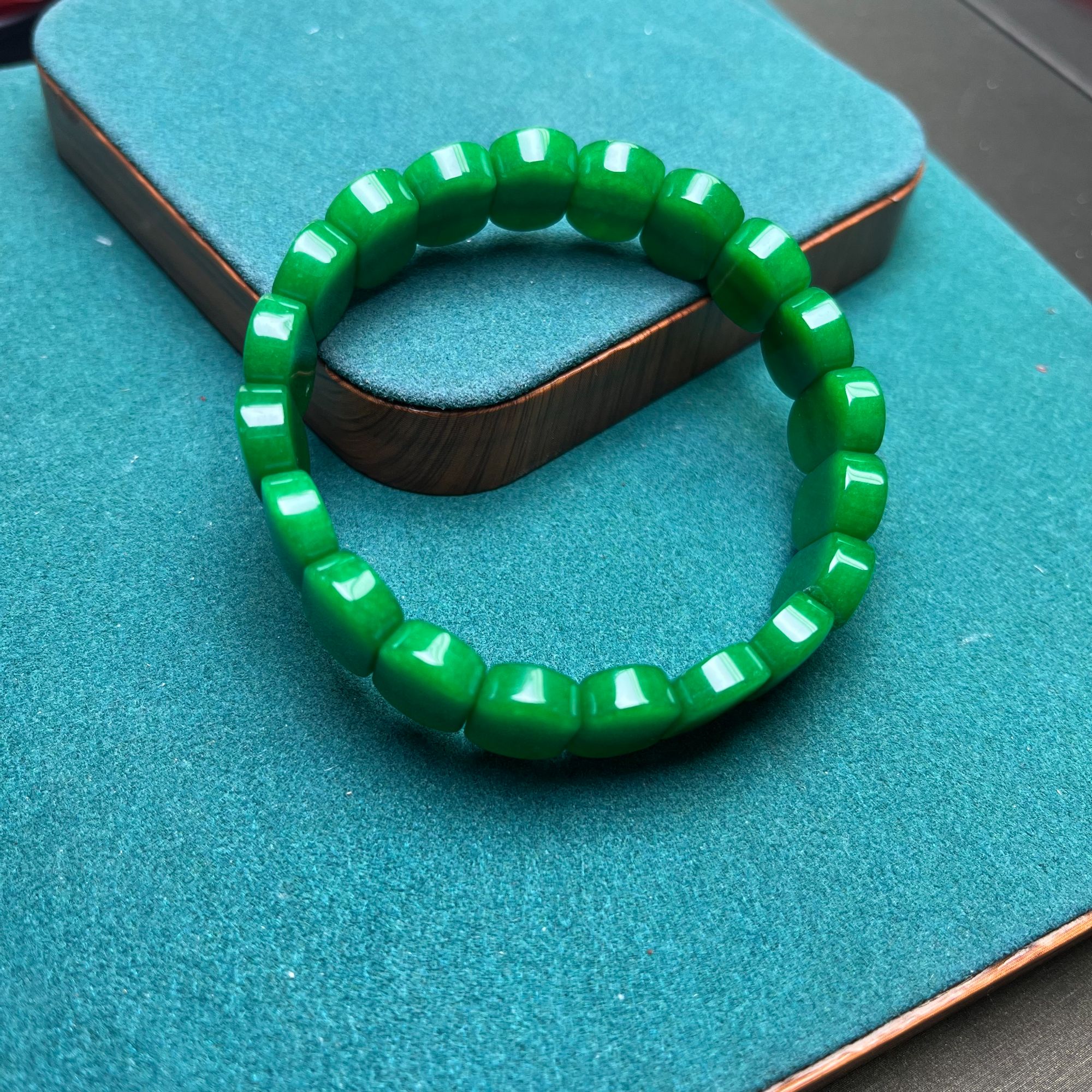 主播推荐手链 满绿设计款手牌A1436