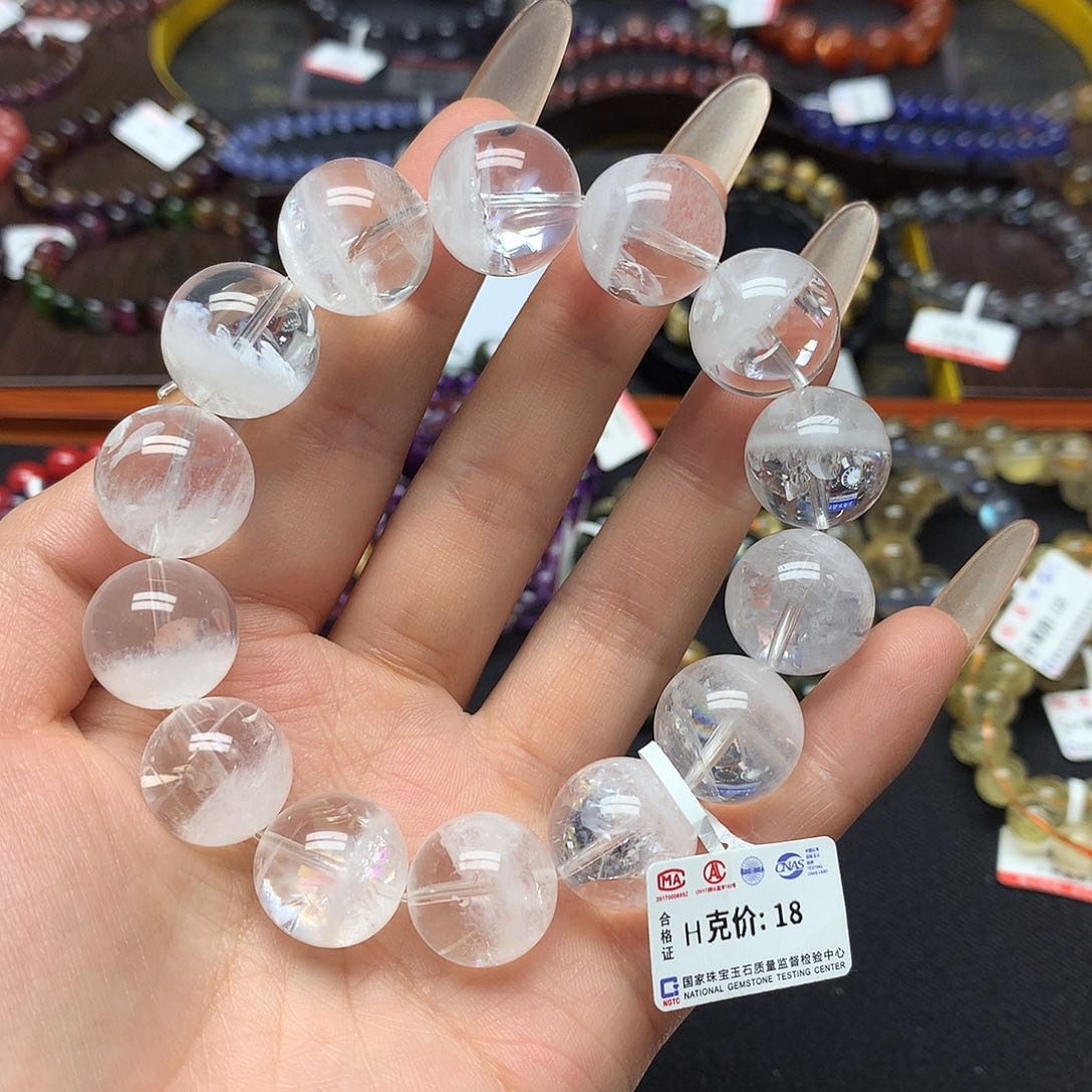 水晶手链未镶嵌手链