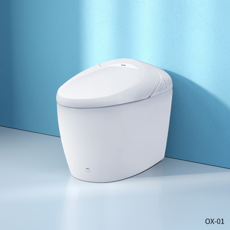 维卫OX系列一体式小户型家用无水压脚踢冲水坐便器