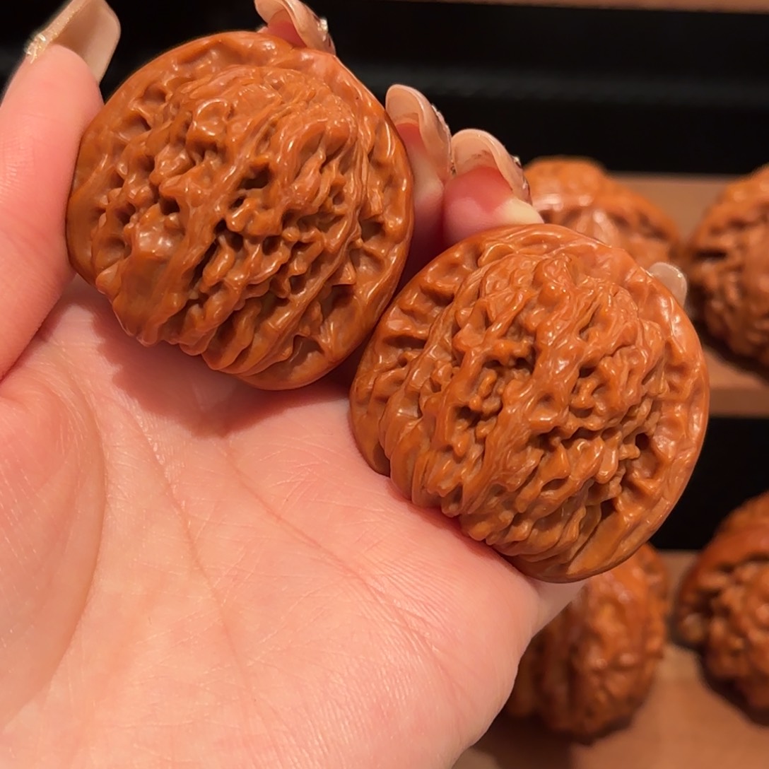 桃核吊坠四座楼41 精品894