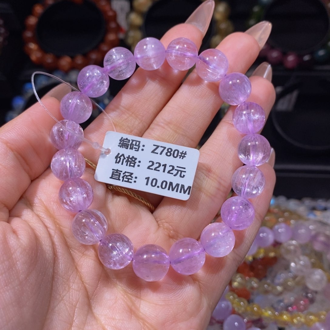 锂辉石紫锂辉未镶嵌M****?Z780#10mm