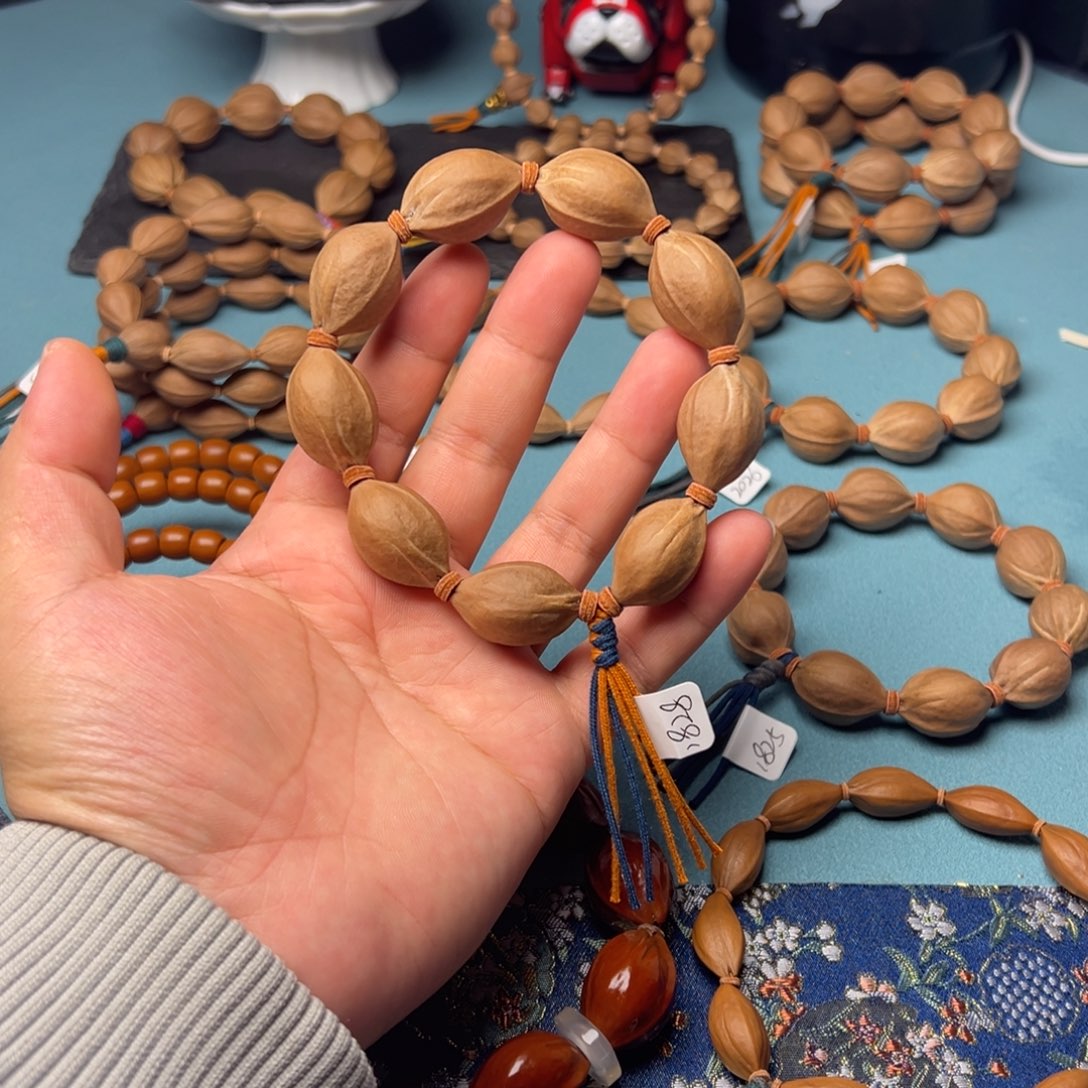 橄榄核手串/手链原生态梅林铁核18/28