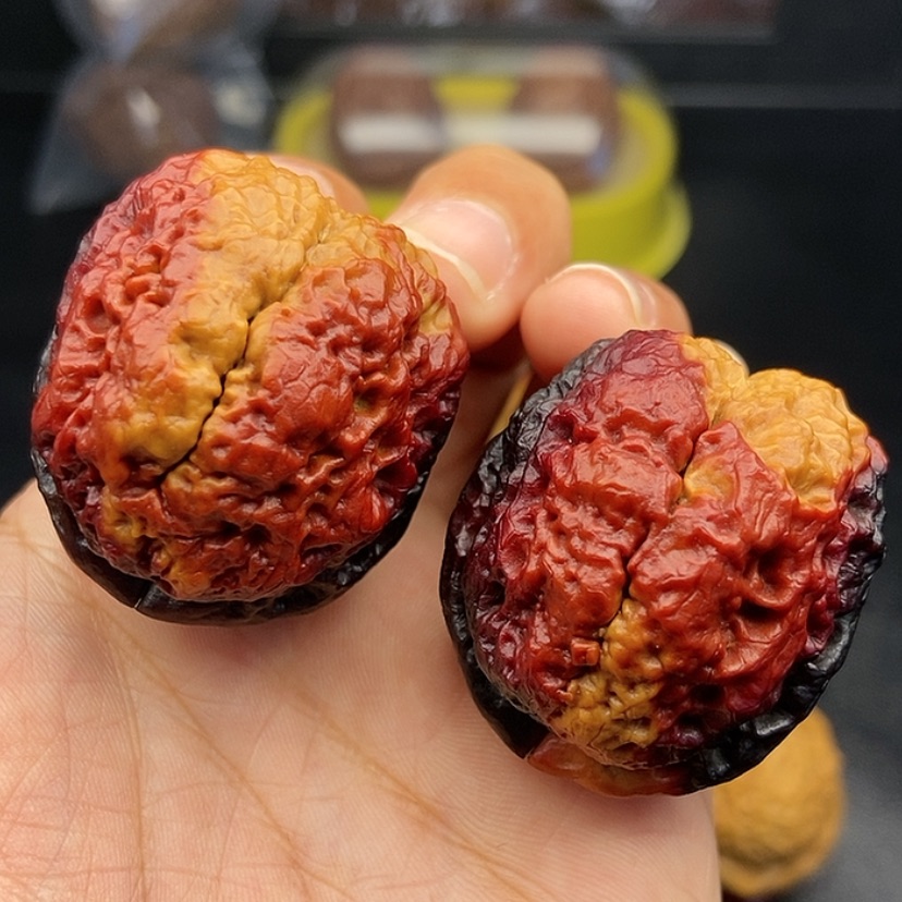 【闪购商品】把件文玩核桃40尺老蟾头