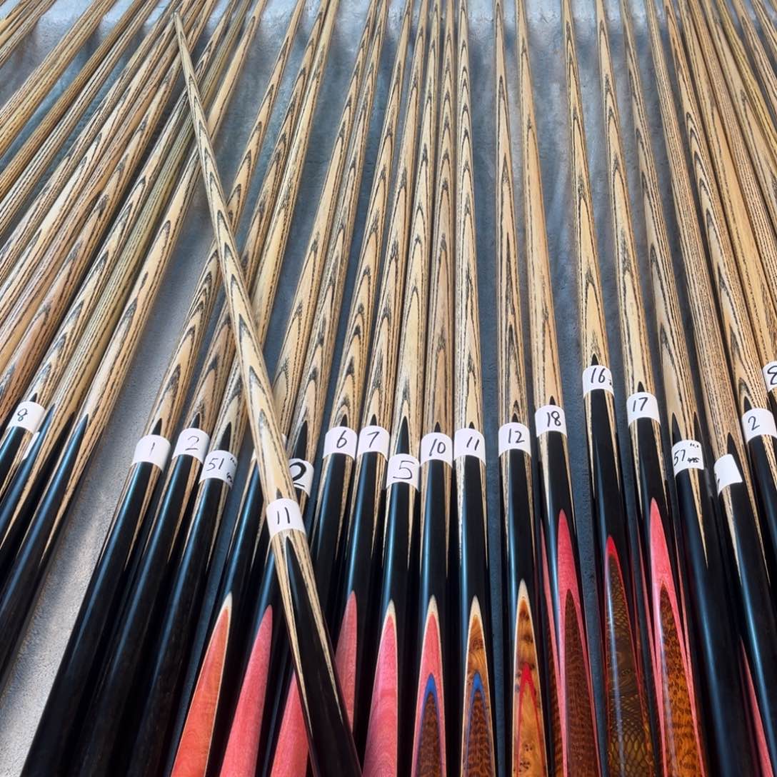 小***学白蜡木长款斯诺克黑通