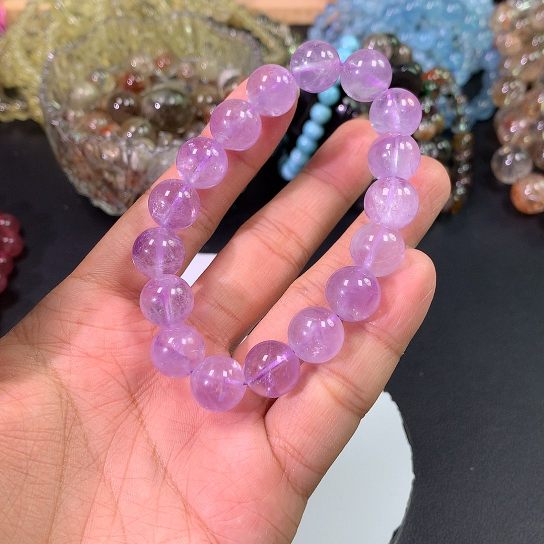 水晶手串未镶嵌天然
