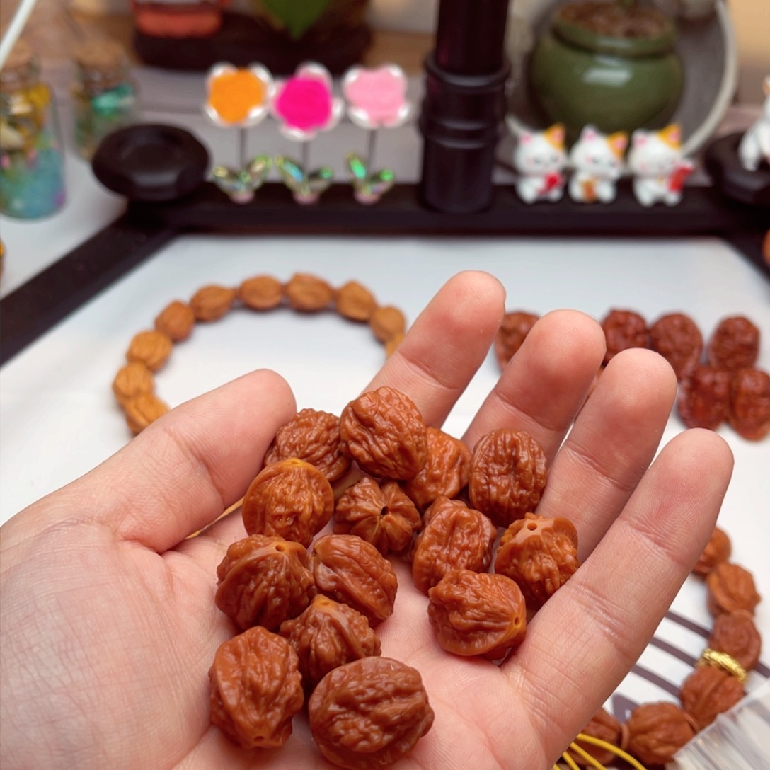 文玩核桃手串解**叔蛤蟆头