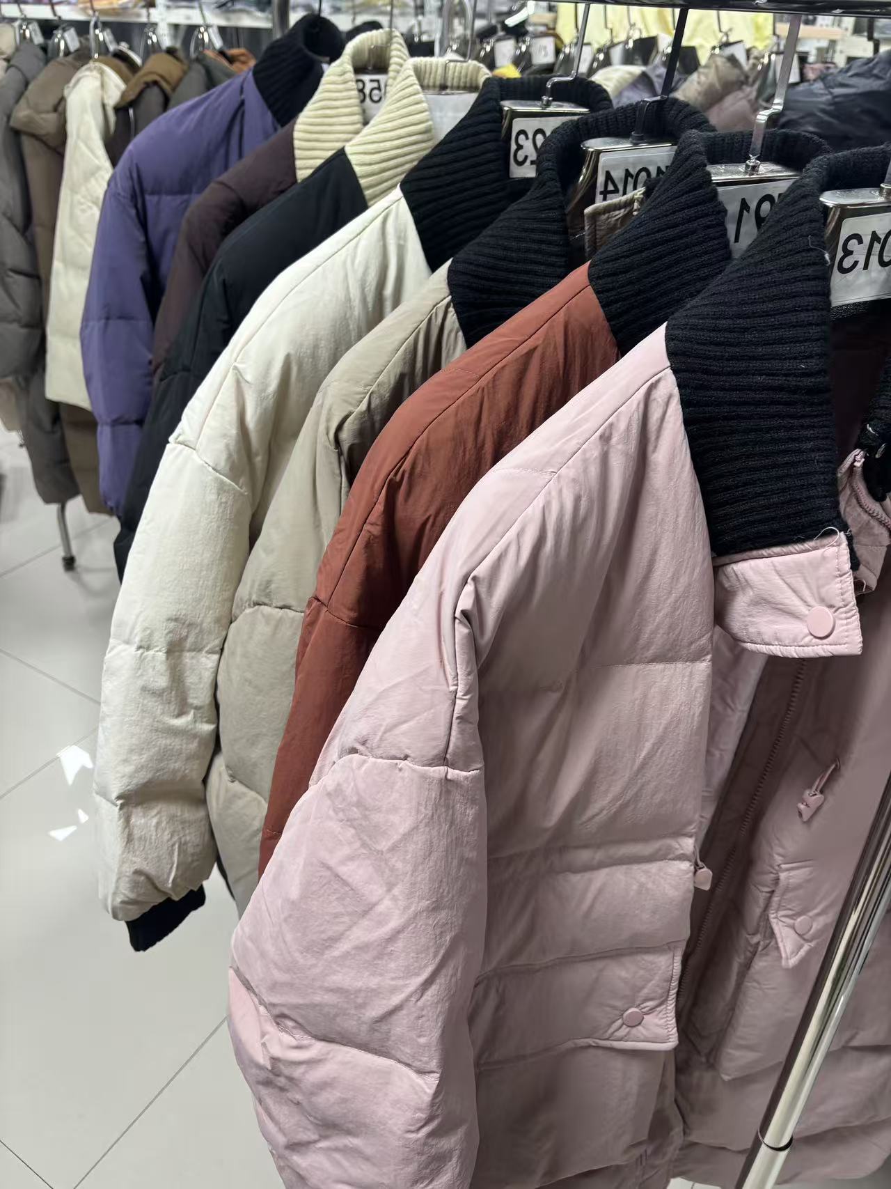 【山之峰】901-940冬季新款大版大码棉服外套长款短款连帽