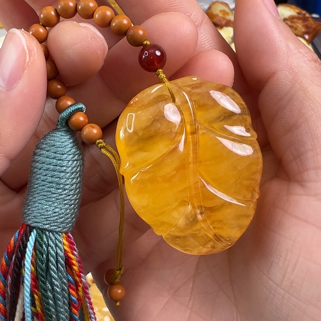 蜜蜡未镶嵌裸石蜜蜡