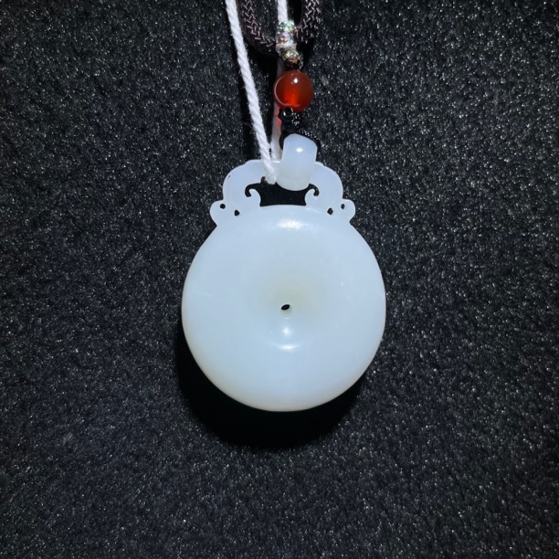 臻藏（8a）和田玉平安扣2506040023