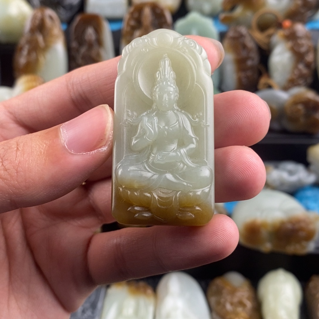 和田玉挂件未镶嵌