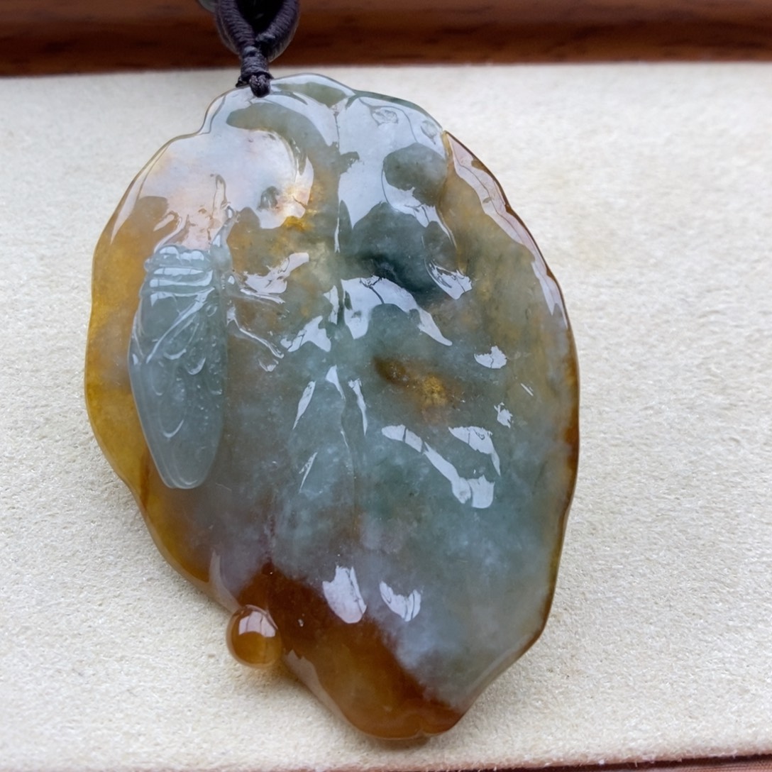 翡翠未镶嵌颈饰吊坠27