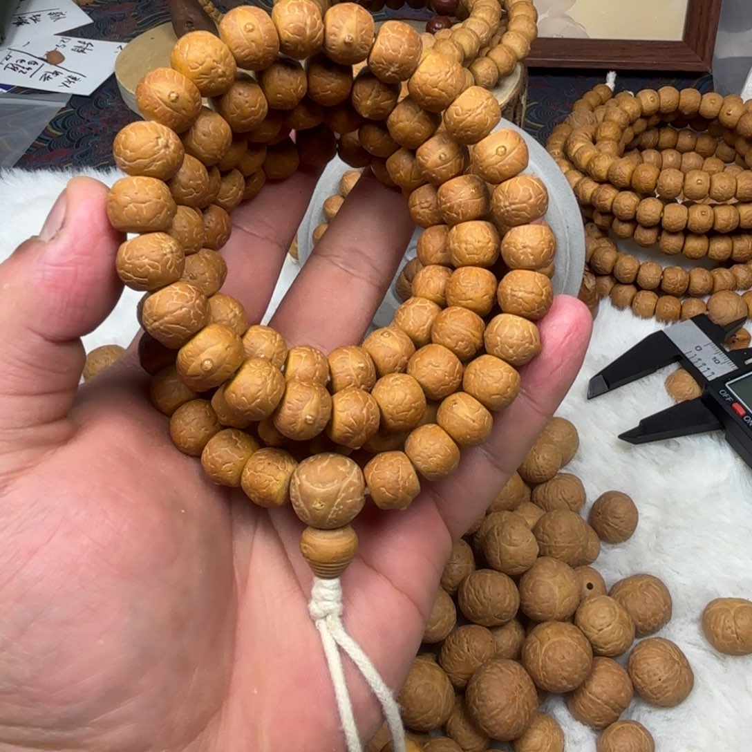 吊坠凤眼菩提12尺寸藏式108
