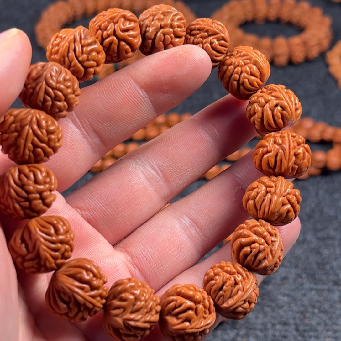 桃核手串6号链接手串