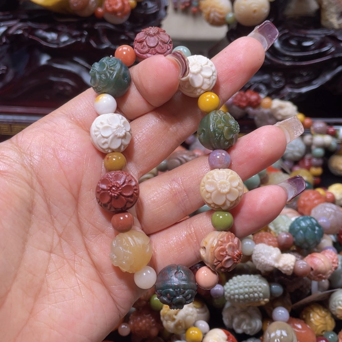 石英质玉手链未镶嵌