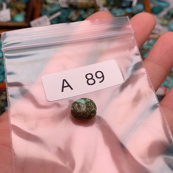 绿松石未镶嵌扣子扣子