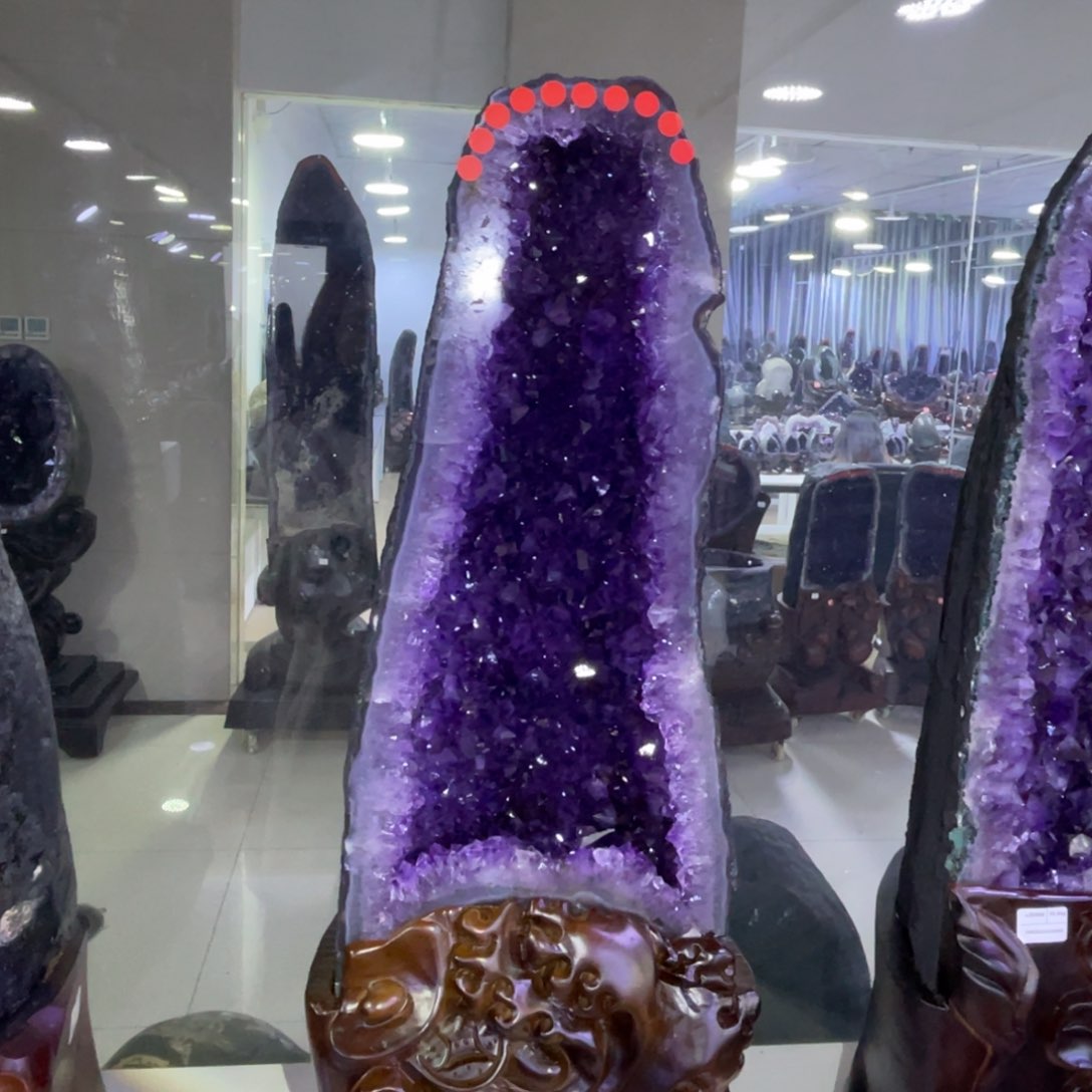 未镶嵌大型摆件（非配饰）紫晶