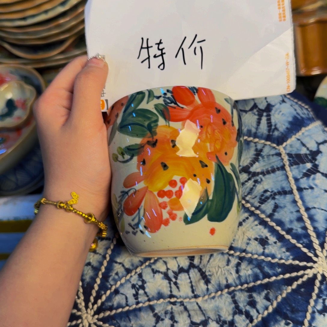 瓷片景德镇陶瓷手工手绘
