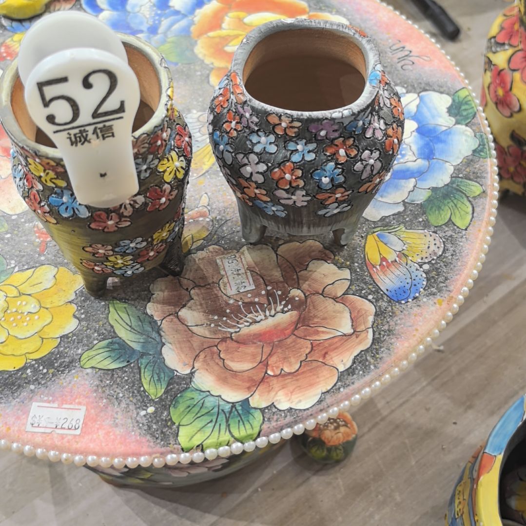 花盆红泥景德镇花盆