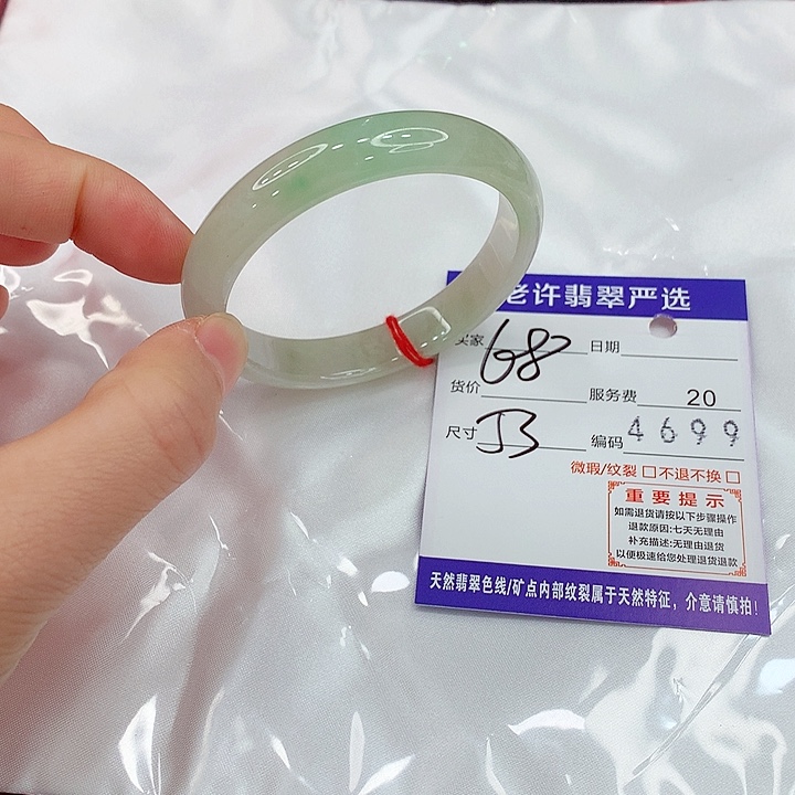 未镶嵌手镯翡翠a a