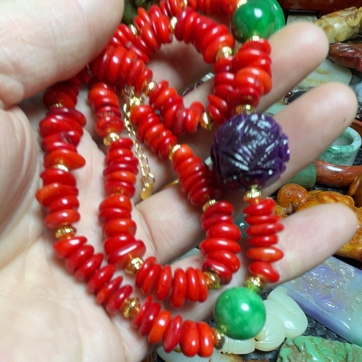 滴血莲花菩提吊坠