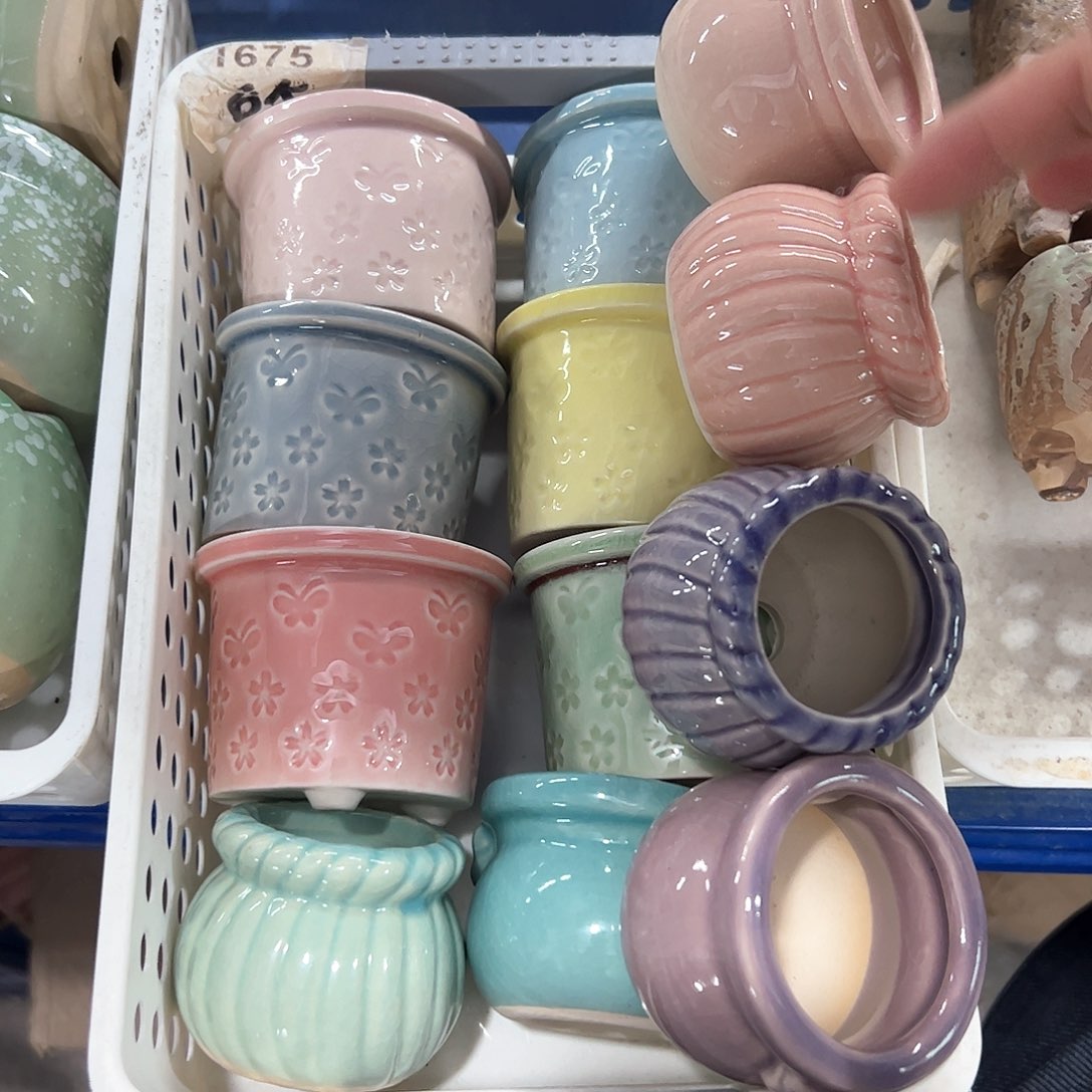 陶瓷多肉小花盆@@2050