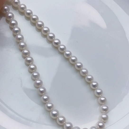 淡水珍珠项链未镶嵌如*