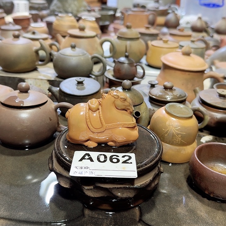 紫砂茶壶坭兴陶柴烧