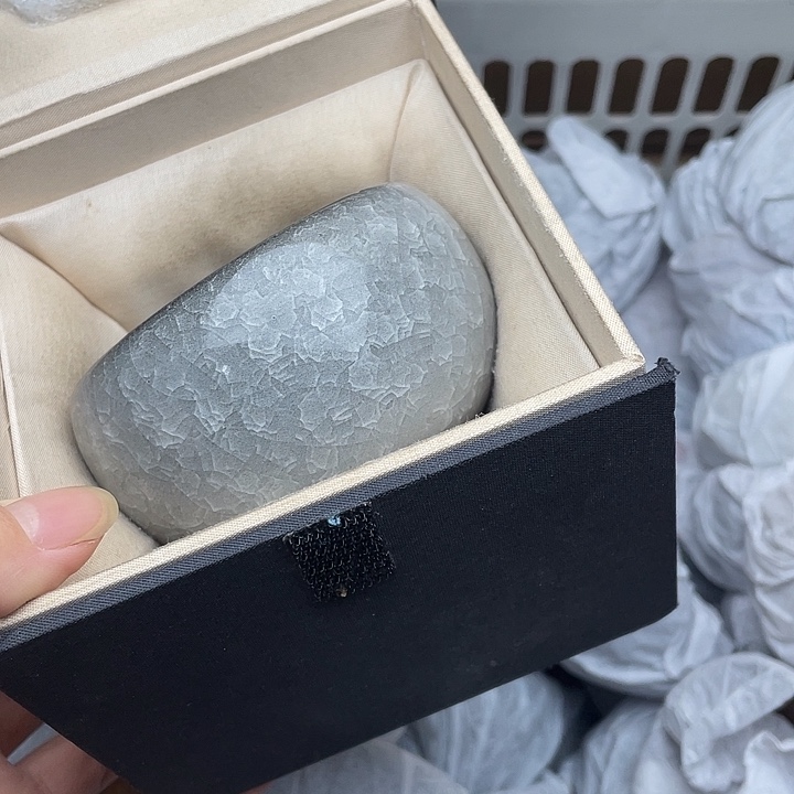 茶盏黑冰禅定配礼盒