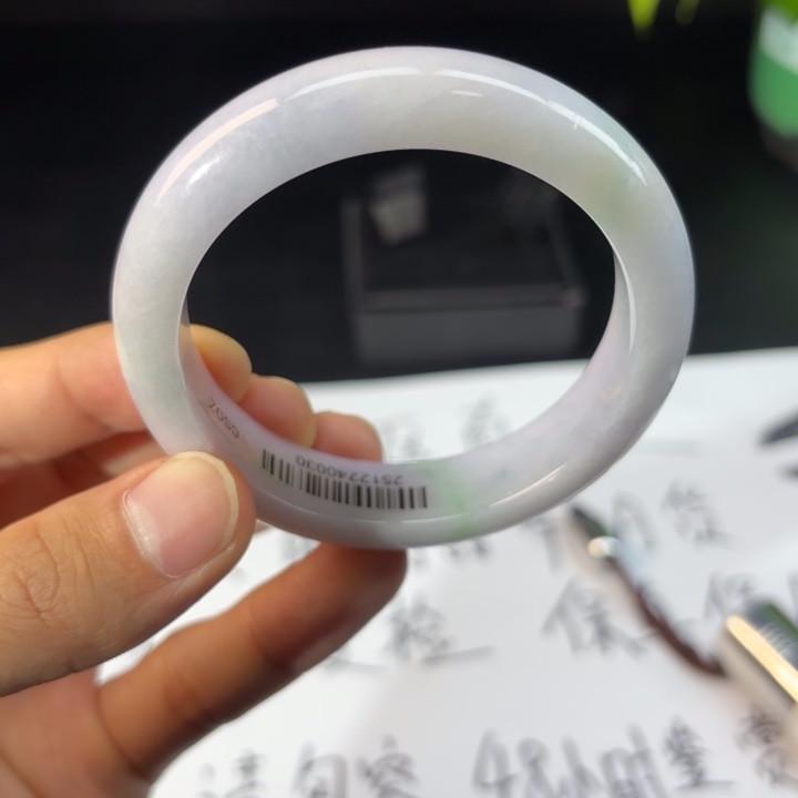 翡翠未镶嵌手镯5556x3 38