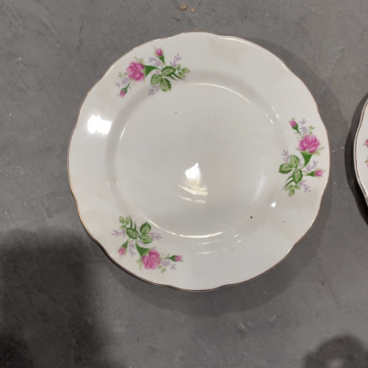 醴陵高温瓷器23厘米4个微瑕小*号