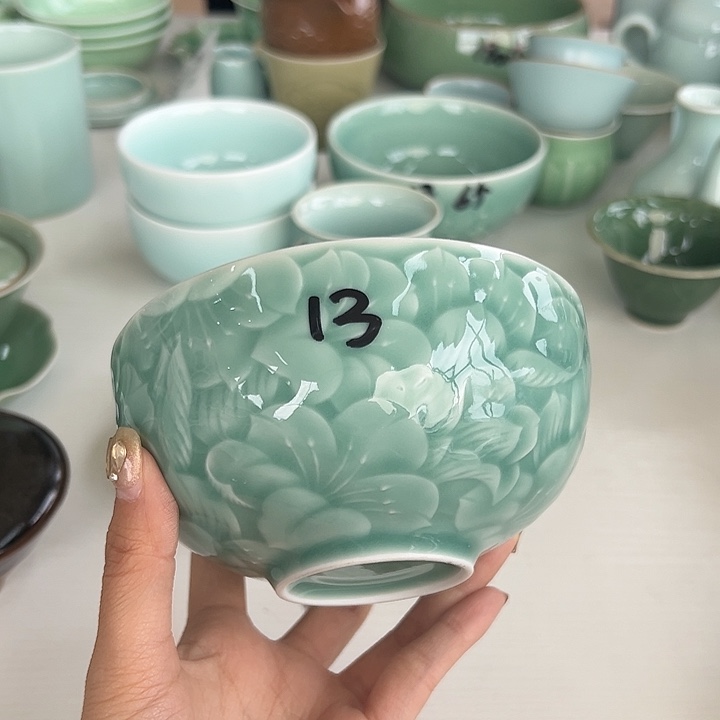 小米茶器龙泉青瓷