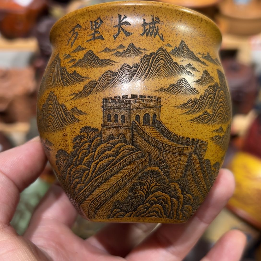 茶杯紫砂宜兴紫砂主人杯