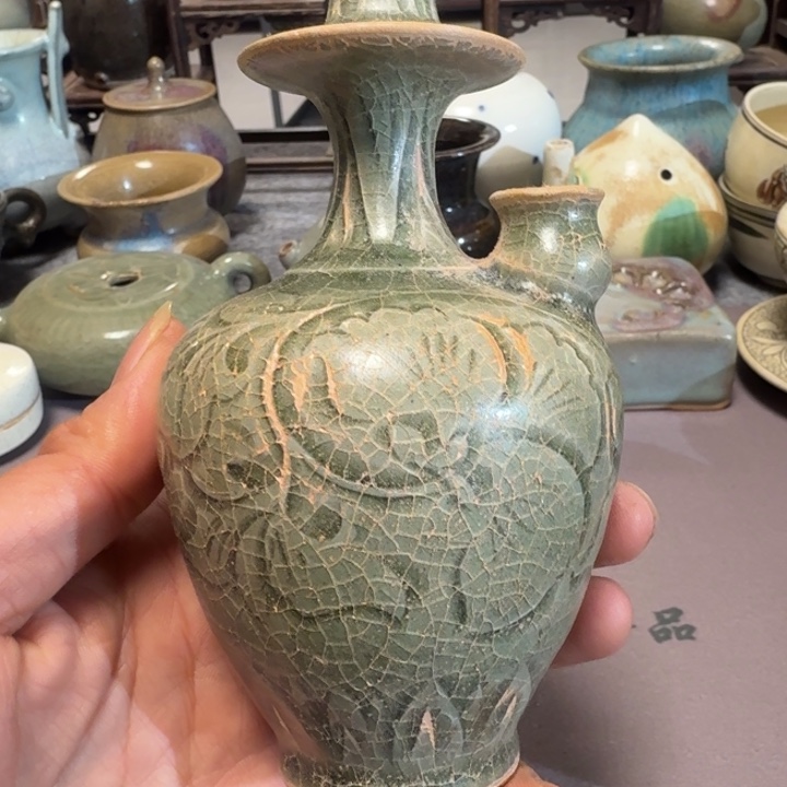 华***中摆件时观收藏，亏本冲量