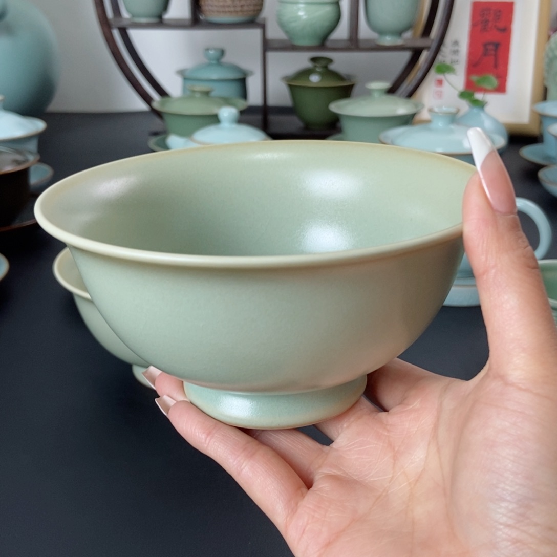 微瑕仿古吃饭碗1个