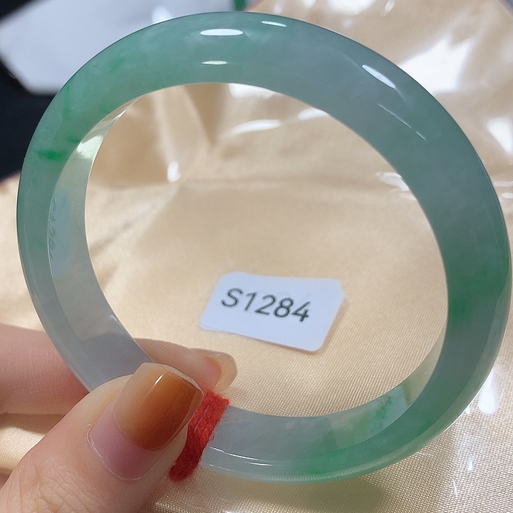 翡翠未镶嵌手镯翡翠手镯 s1284