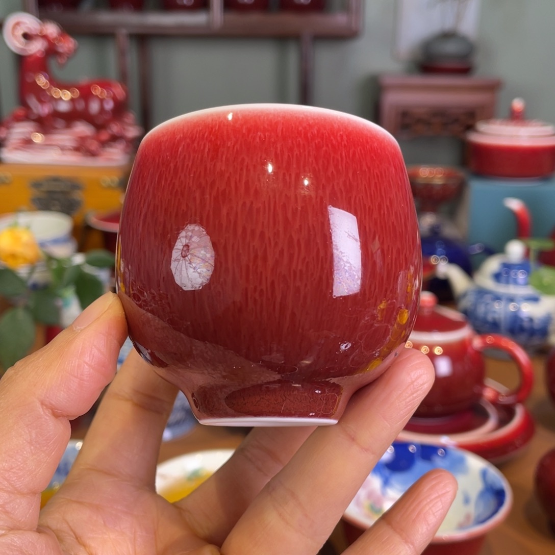 喜***悦清欢雅玩原矿郎红