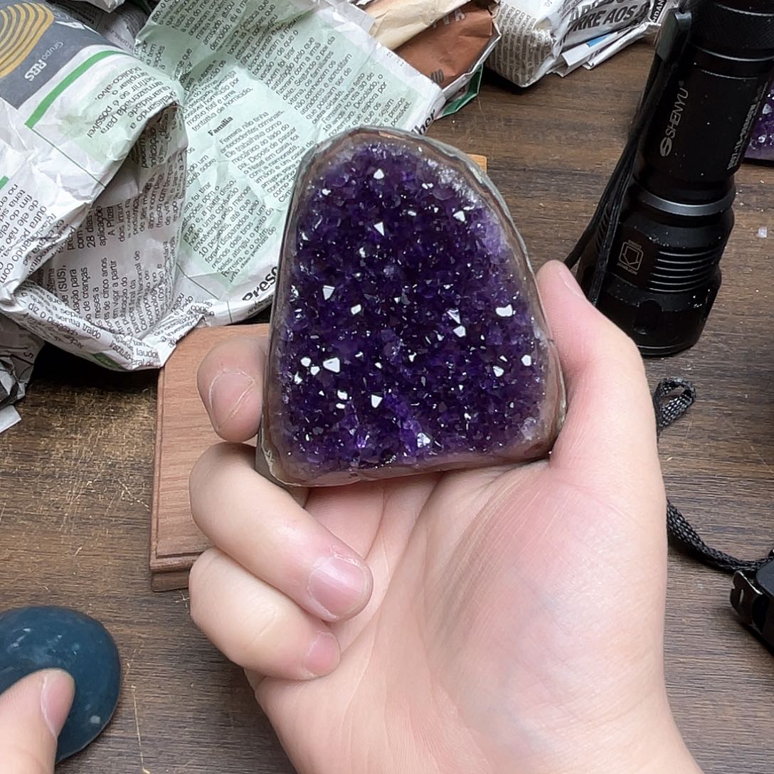 紫晶大型摆件（非配饰）未镶嵌