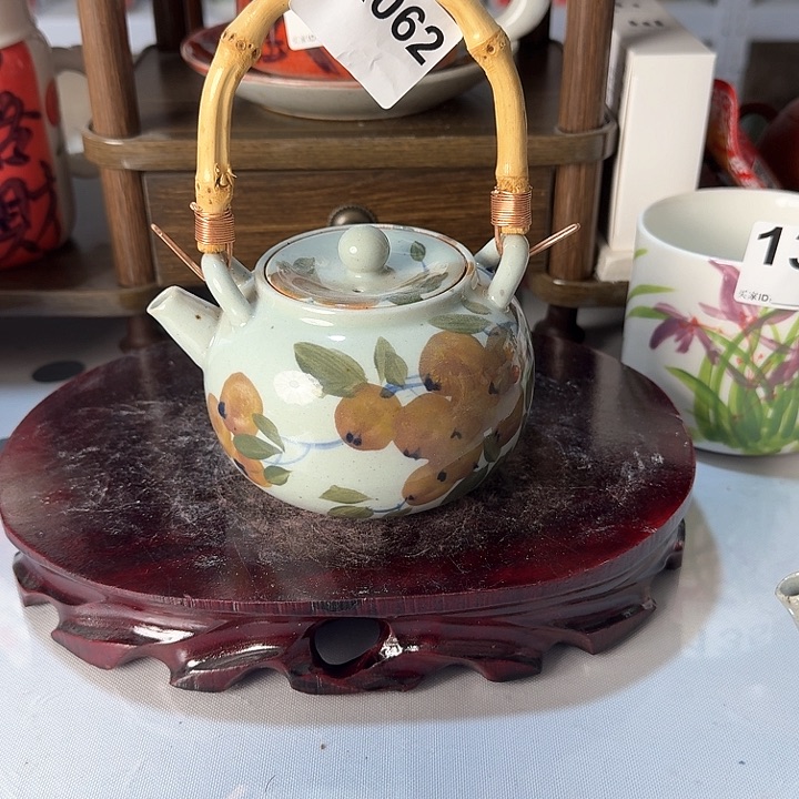 景德镇陶瓷提梁壶300毫升