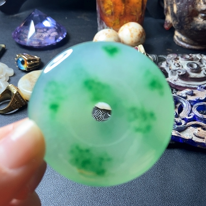 吊坠白玉菩提吊坠