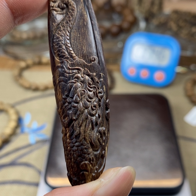 【闪购商品】沉香吊坠老*子芽庄棋楠种沉水