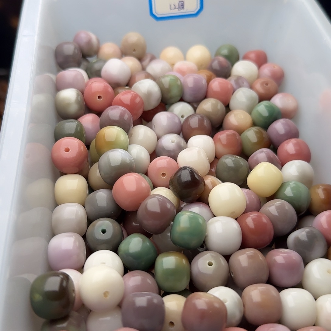 菩提根/象牙果吊坠120 颗玫瑰庄园 14 干磨桶