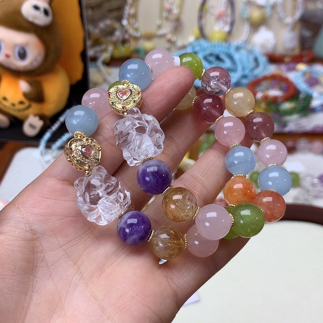 水晶手链未镶嵌手链