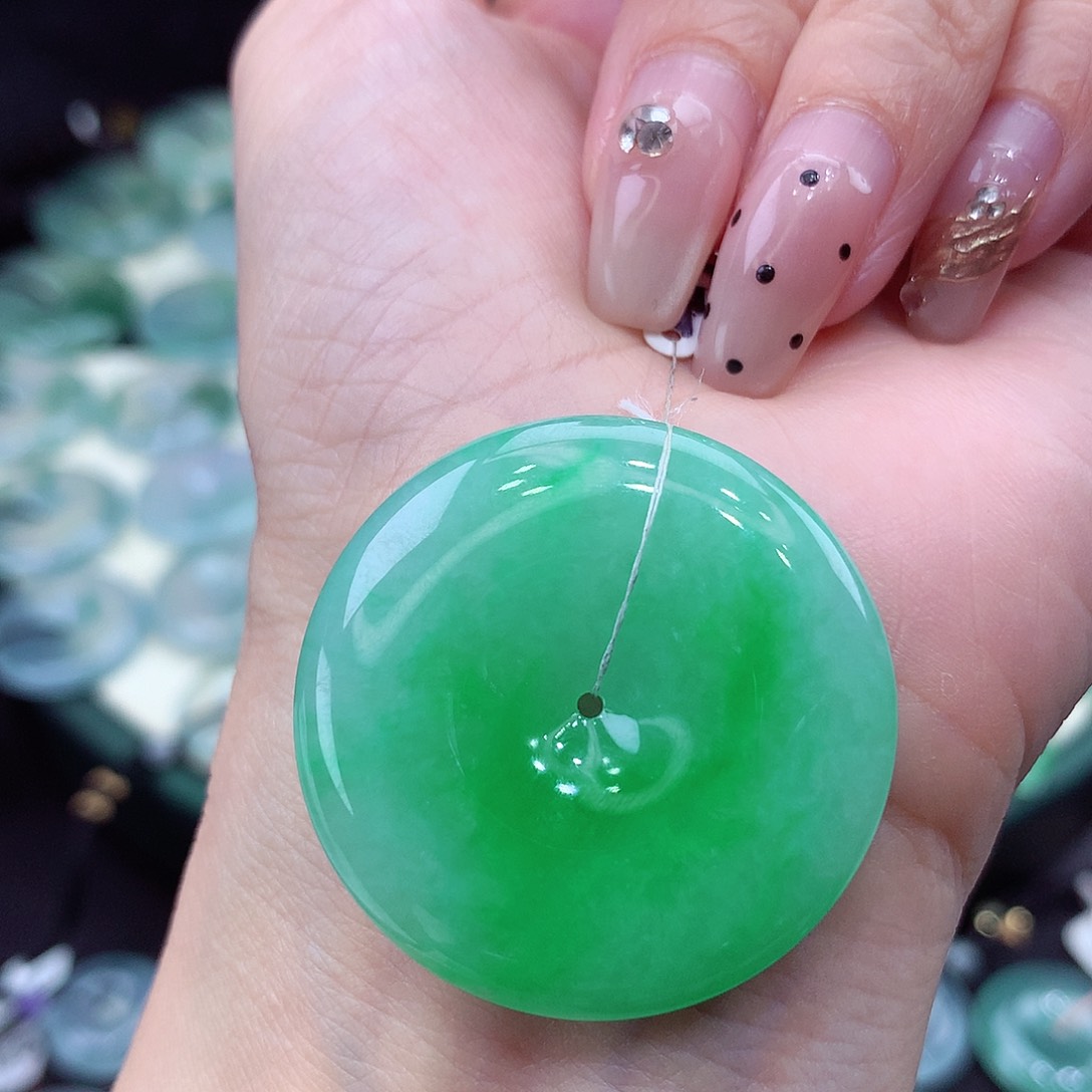 颈饰未镶嵌翡翠编号23尺寸34.4-6.2