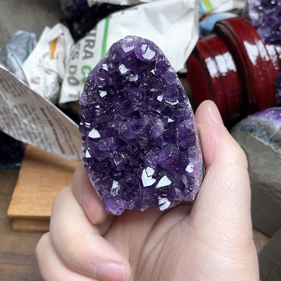 紫晶大型摆件（非配饰）未镶嵌