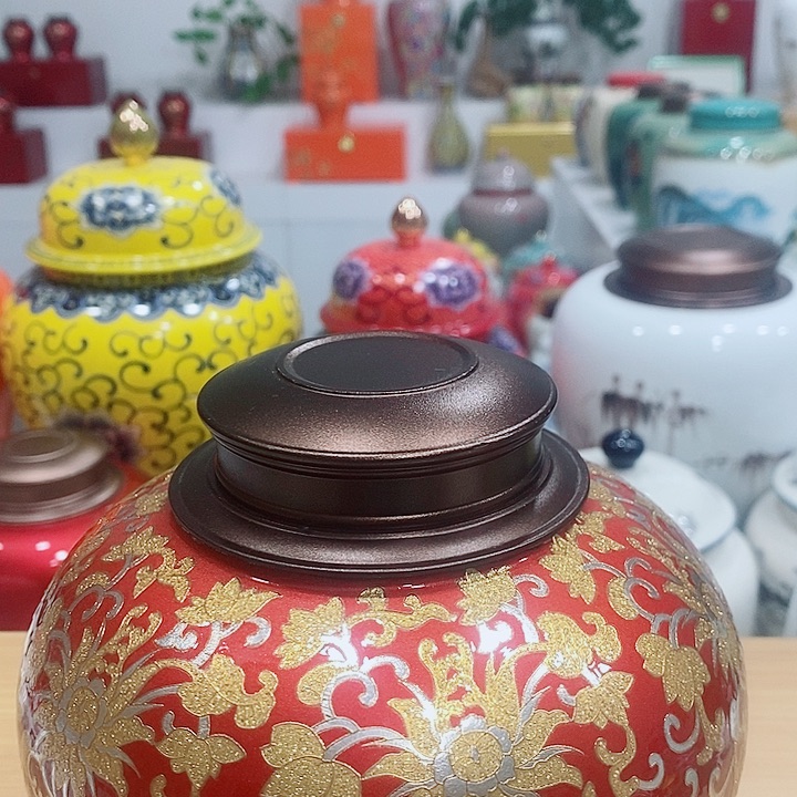 陶瓷摆件储存罐茶叶罐