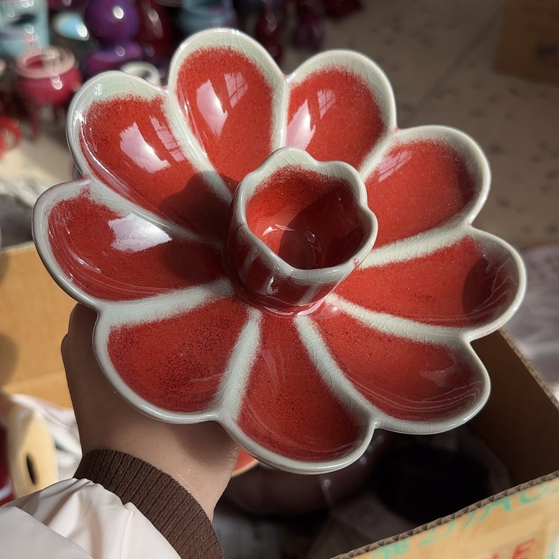 陶摆件郑家钧窑摆件